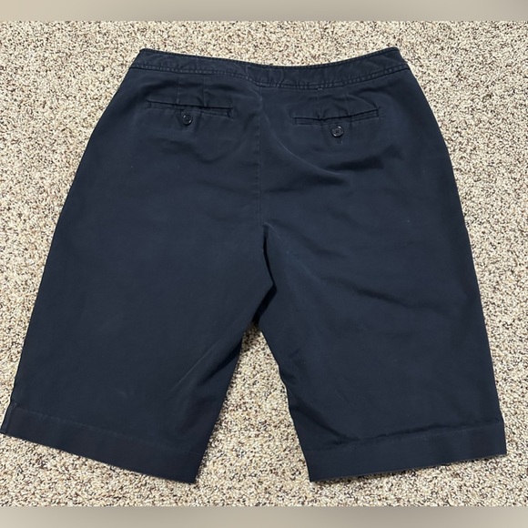💙 Girlfriend Chino Shorts - Navy Blue (Size 10) - Picture 10 of 11